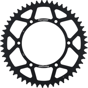 SUPERSPROX Rear Sprocket - Black - Yamaha - 51 Tooth RAL-245-51-BLK