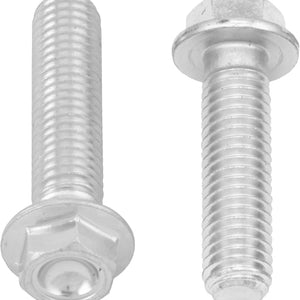 Low Profile 10mm Hex Head Flange Bolts 8x1.25x35mm