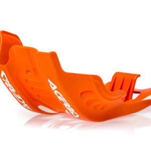 Skid Plate Orange/White