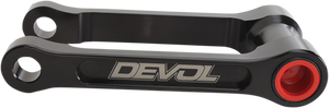 DEVOL Lowering Link - Lowers 1.00" - Black - Husqvarna/KTM 0115-3302