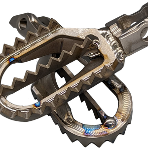 Titanium Foot Pegs 5mm Back From Stock