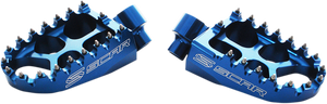 SCAR RACING Evolution Foot Pegs - Blue - Husqvarna/KTM/Gas Gas S5511B