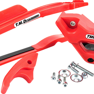 T.M. DESIGNWORKS Chain Guide/Slider - Red - Beta FXK-BT2-RD