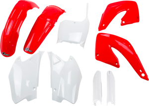 UFO Body Kit - OEM Red/White - Honda - CR '00-'01 HOKIT100F@999