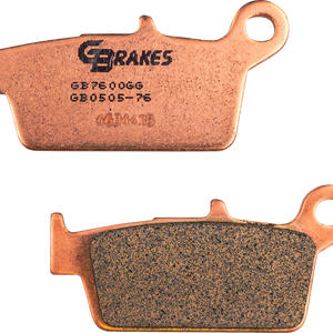 GBRAKES Brake Pads - Sintered - Rear GB0505-76