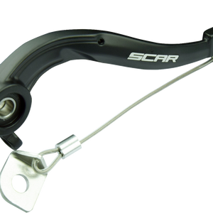 SCAR RACING Rear Brake Pedal - Black - KTM/Gas Gas/Husqvarna RBP503BK