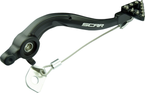 SCAR RACING Rear Brake Pedal - Black - KTM/Gas Gas/Husqvarna RBP503BK