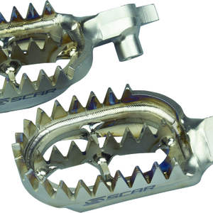 SCAR RACING Titanium Foot Pegs - Yamaha WR/YZ S1517