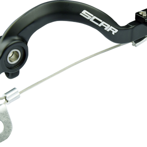 SCAR RACING Rear Brake Pedal - Black - Gas Gas/Husqvarna/KTM 65 RBP501BK