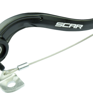 SCAR RACING Rear Brake Pedal - Black - Gas Gas/Husqvarna/KTM RBP504BK