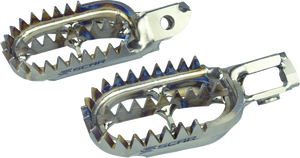 SCAR RACING Anti-Mud Foot Pegs - Titanium - KTM/Husqvarna/Gas Gas S5518