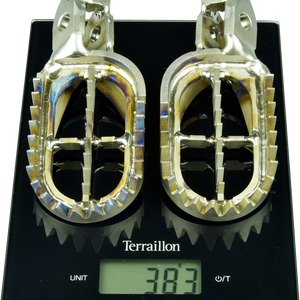 SCAR RACING Anti-Mud Foot Pegs - Titanium - KTM/Husqvarna/Gas Gas S5518