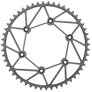 Rear  Sprocket  Chromoly 50t 520 Raw Kaw