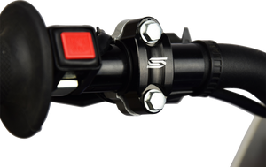 SCAR RACING Rotating Handlebar Perch Clamp - Black RBC1