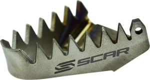 SCAR RACING Brake Pedal Tip - Titanium -Gas Gas/Husqvarna/KTM STBT500