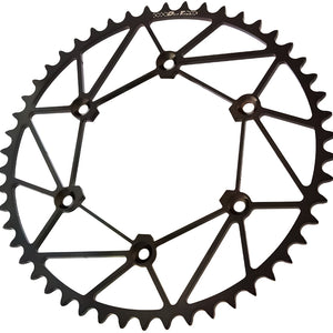 Rear Sprocket Chromoly Stl/Zir 50t 520 Blk Hon