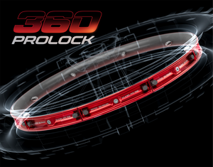 TUBLISS Rim Lock - 360 ProLock - 19x2.15 - For 19" Wheel with 36 Hole Spokes - Set 360PL-19x2.15-36H