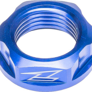 Axle Nut M22x32 P1.5 H12l Blue