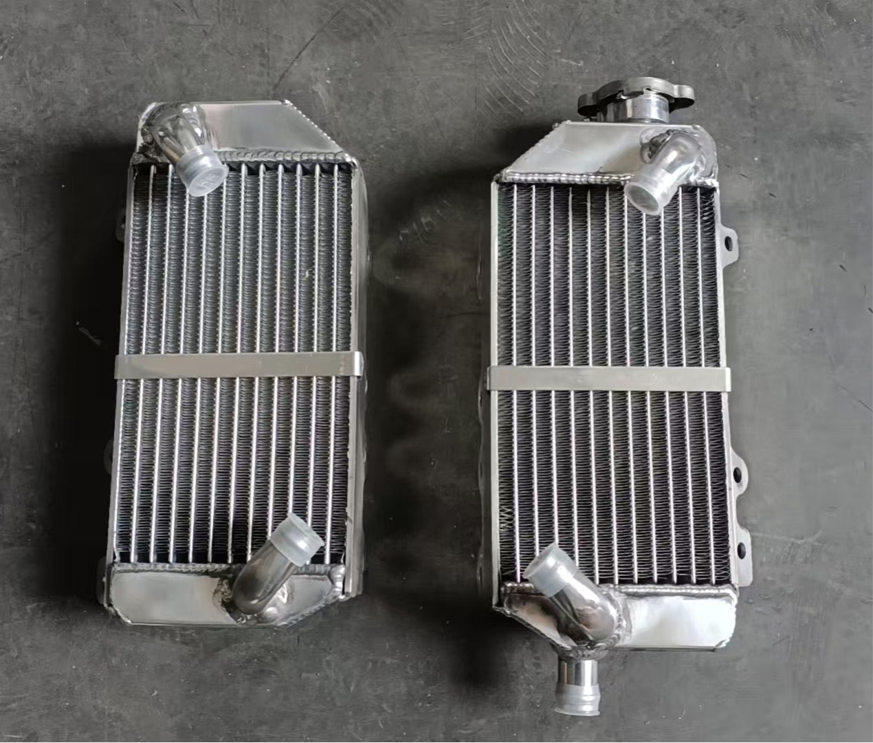 Reeper 2015 Radiator 2010-2015 KX450, 2011-2016 KX250 Conversion Radiators – 🏁Two-Strokes Only🏁