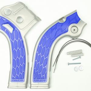 X Grip Frame Guard Silver/Blue