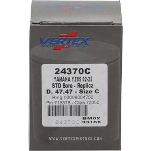Piston Kit Cast 47.46/Std Yam