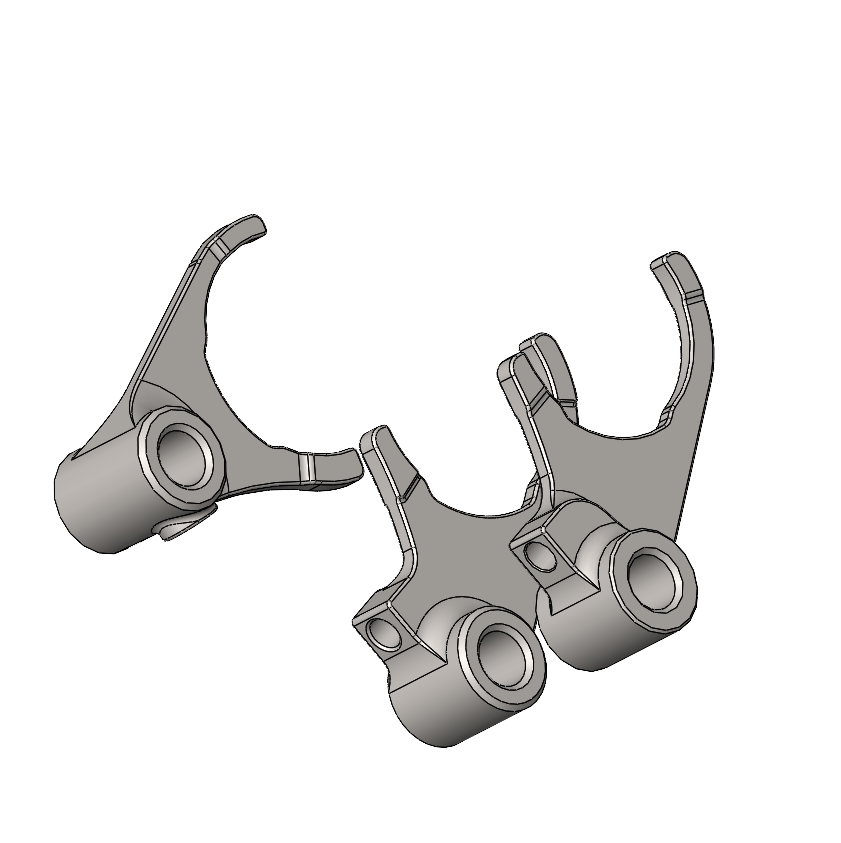 1987-2004 Kawasaki KX500 Shift Fork Kit