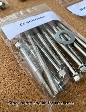 CR250 Engine Bolt Kit for Honda CR 250 Specbolt Nickel Wurks (Titanium Look) Ti