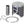 Piston Kit Cast Race Evolution 46.95/Std Ktm / Husq / Gas