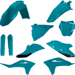 Full Plastic Kit Gas Teal Metallic