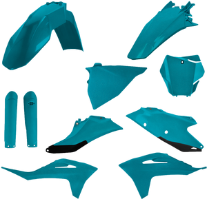 Full Plastic Kit Gas Teal Metallic