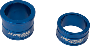 MOOSE OFFROAD Fast Wheel Spacer - Front - Blue - Yamaha W16-4306L
