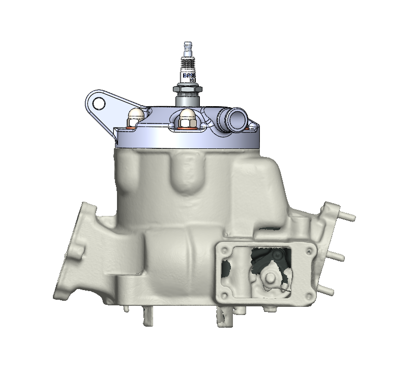 1987-1992 Suzuki LT250r Billet Cylinder Head