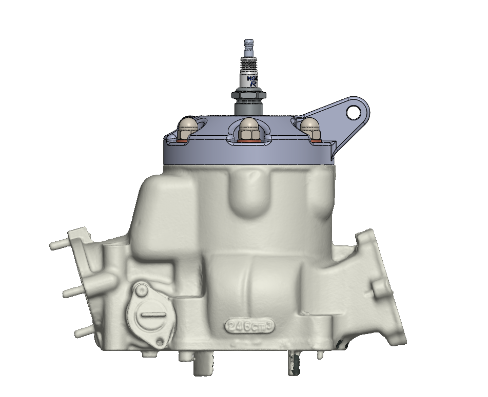 1987-1992 Suzuki LT250r Billet Cylinder Head