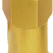Rim Lock Nuts Gold 2/Pk
