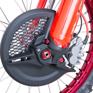 Axle Nut M16x22 P1.5 H11 Red