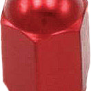 Air Valve Caps Red 2/Pk