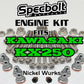 KX250 Engine Rebuild Bolt Kit for Kawasaki KX 250 Specbolt Nickel Wurks Ti Look