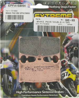 EBC Brake Pads EPFA185HH