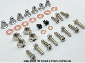 CR250 Engine Bolt Kit for Honda CR 250 Specbolt Nickel Wurks (Titanium Look) Ti