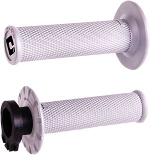 ODI V2 Lock-On No-Waffle Grips - White H36NWSW