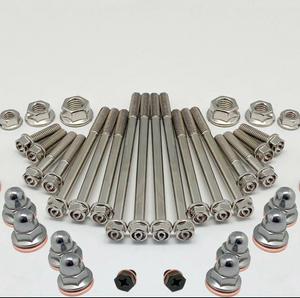 KX500 Engine Rebuild Bolt Kit for Kawasaki KX 500 Specbolt Nickel Wurks Ti Look