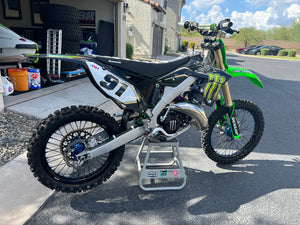 Kawasaki KX125 Conversion Kit: 2011-2015 KX450f KX250f Chassis
