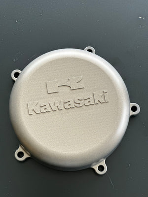 1983+ KX500 Billet Stator Cover- Kawasaki Logo