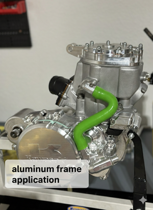 1986-2004 KX500 Two-Piece Billet Side Cover