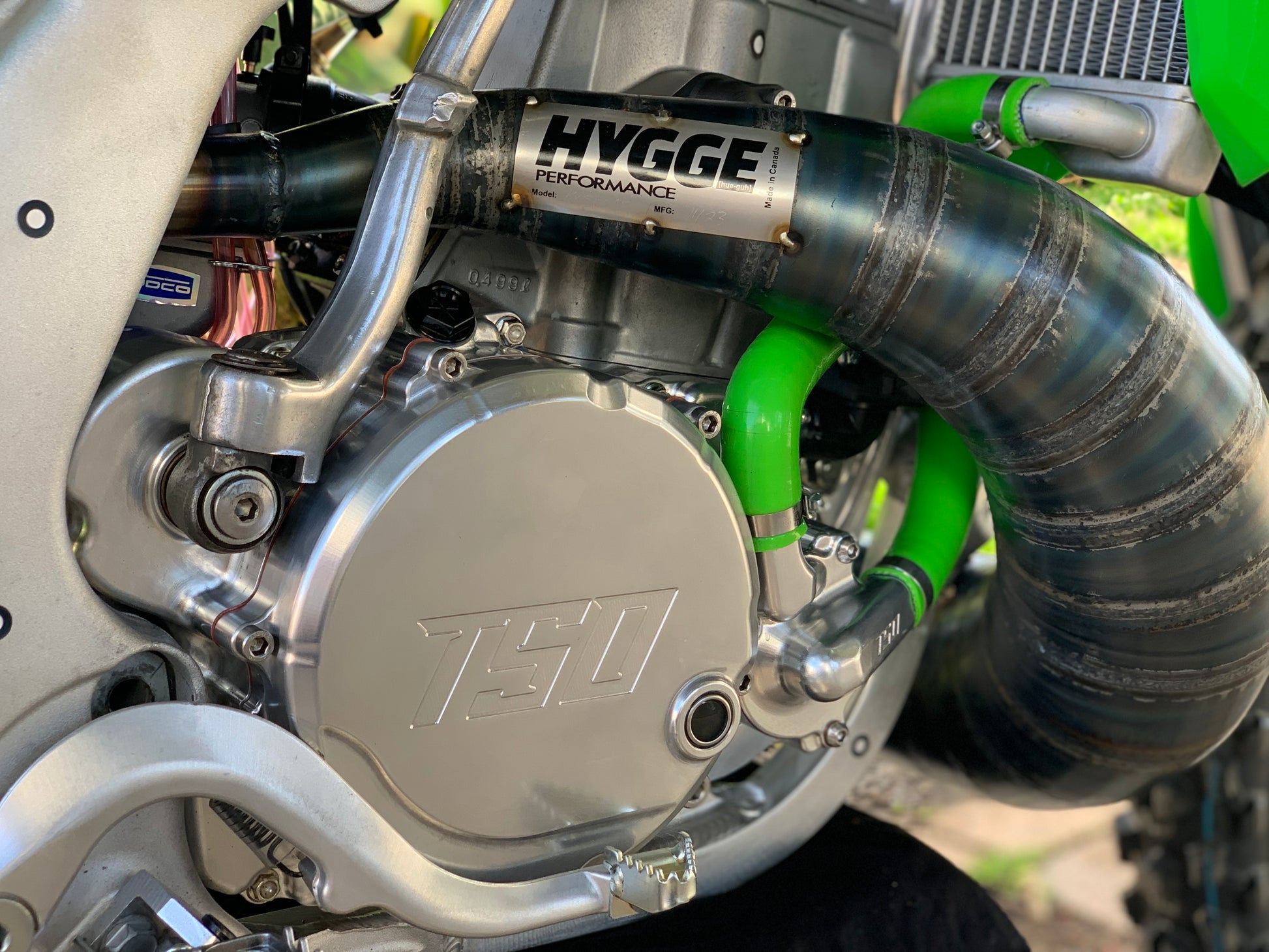 2024 KX450f/KX500 Conversion Exhaust Hangers – 🏁Two-Strokes Only🏁
