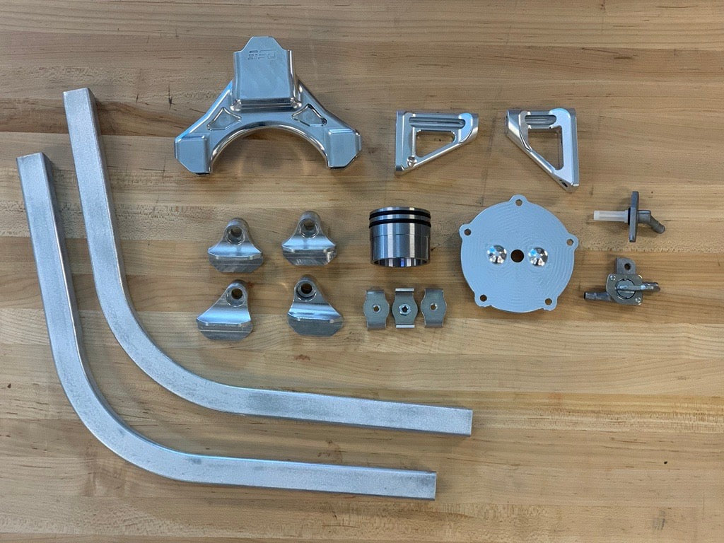 KX500AF Frame Conversion Kit: 2011-2016 KX250F Chassis