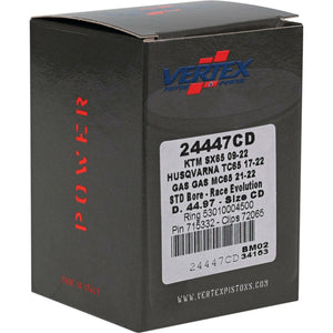 Piston Kit Cast Race Evolution 44.97/Std Ktm / Husq / Gas