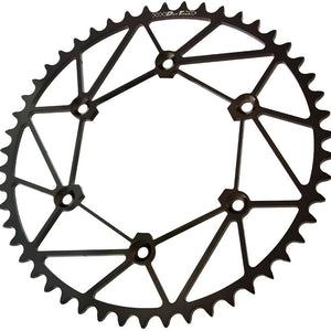 Rear  Sprocket  Chromoly 47t 420 Black K/G/H