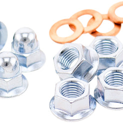 2 Stroke Cylinder & Head Nuts Universal All 2 Stroke Motors