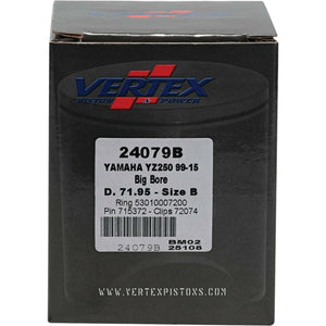 Piston Kit Bb Cast 71.95/+5.60 Yam